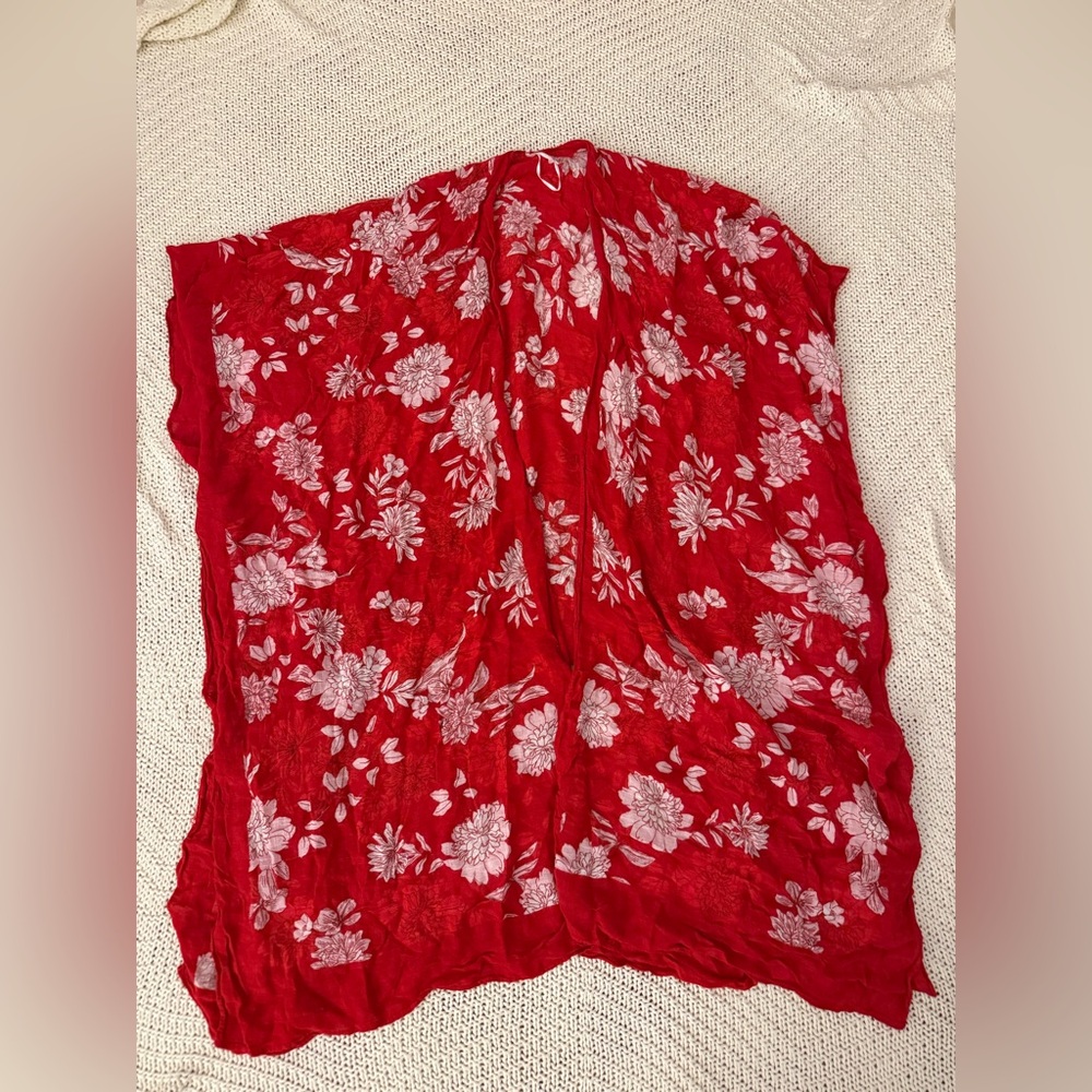 Floral Beach Cover Up